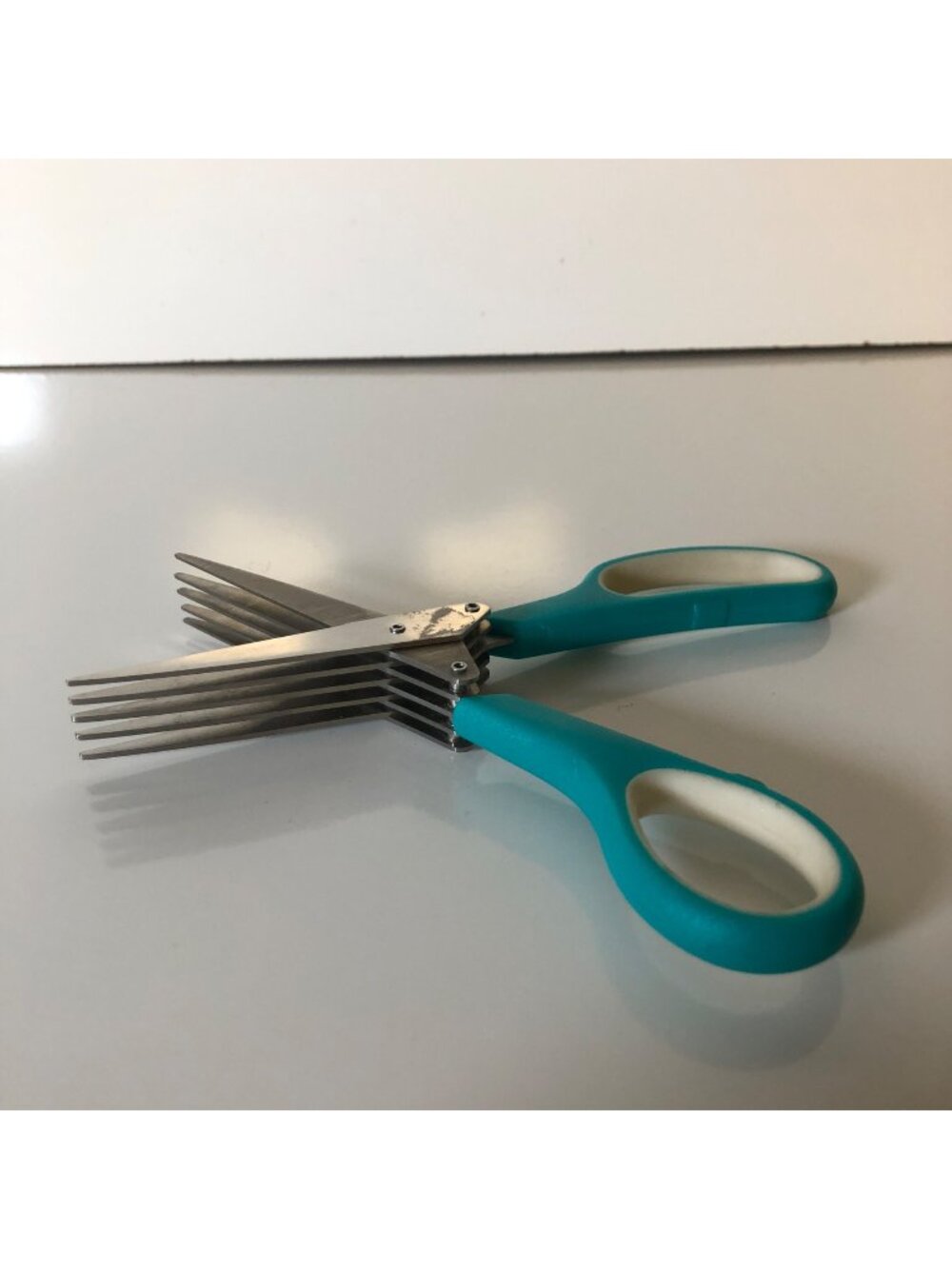 Paper or Herbs Shredding Scissors Stainless Steel Multi-Blades Crafting Kitchen